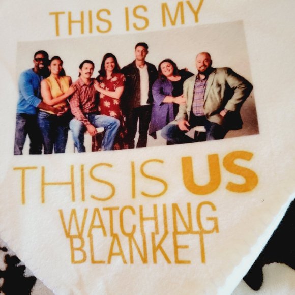 This Is Us Watching Throw Blanket - Picture 3 of 3